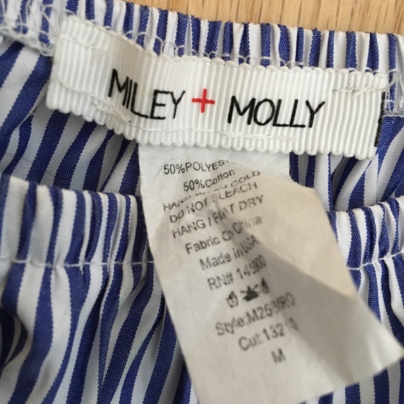 Striped nautical themed top - Picture 4 of 4